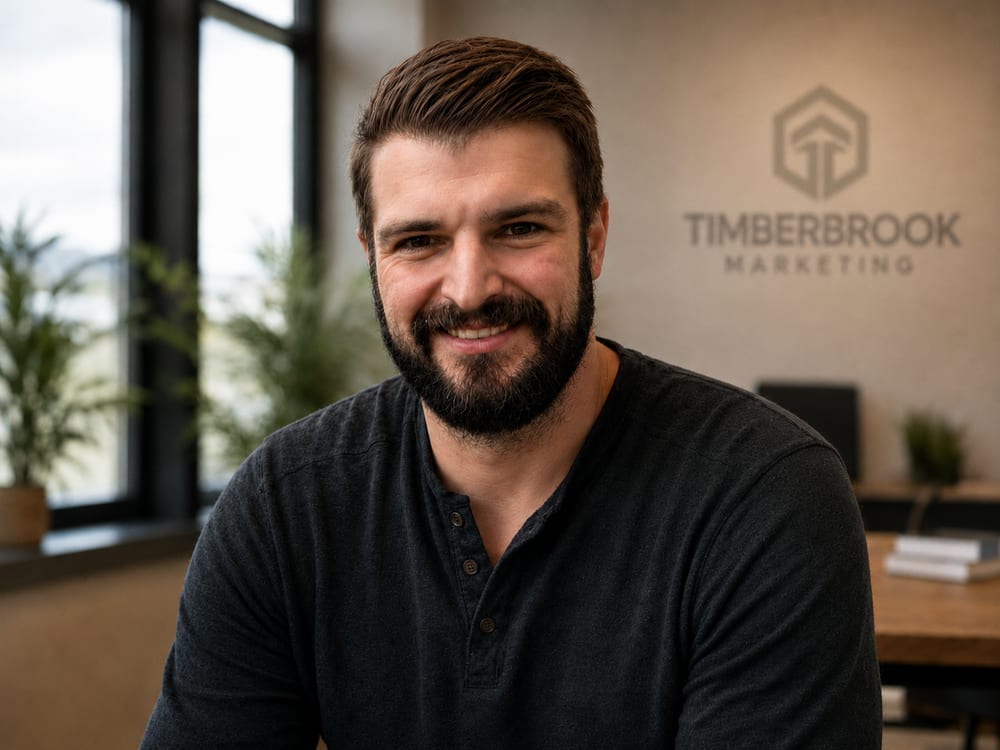 Noah Vertefeuille, founder of Timberbrook Marketing